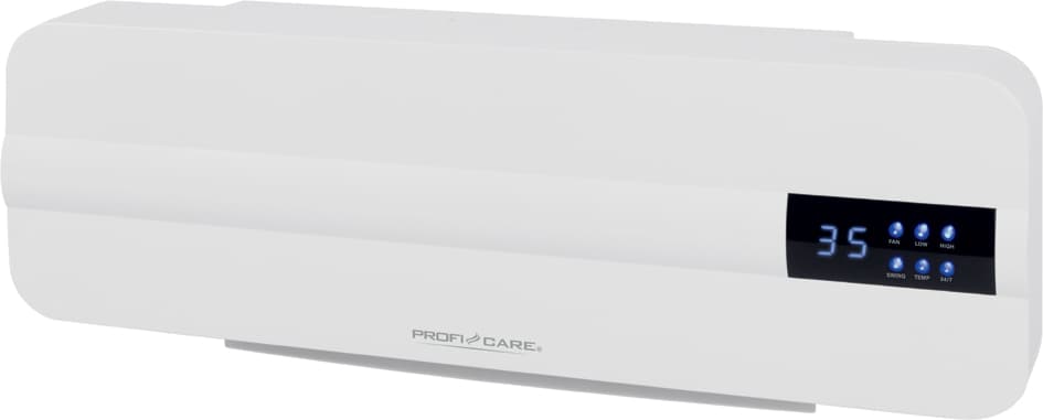 Profi Care Wand-Keramik-Heizlüfter Pc-Hl 3116, Weiß