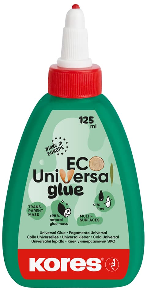 Kores Alleskleber , Eco Universal Glue, , Inhalt: 125 Ml
