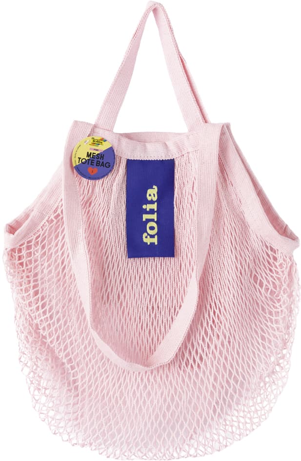Folia Einkaufsnetz , Mesh Tote Bag, , Rosa
