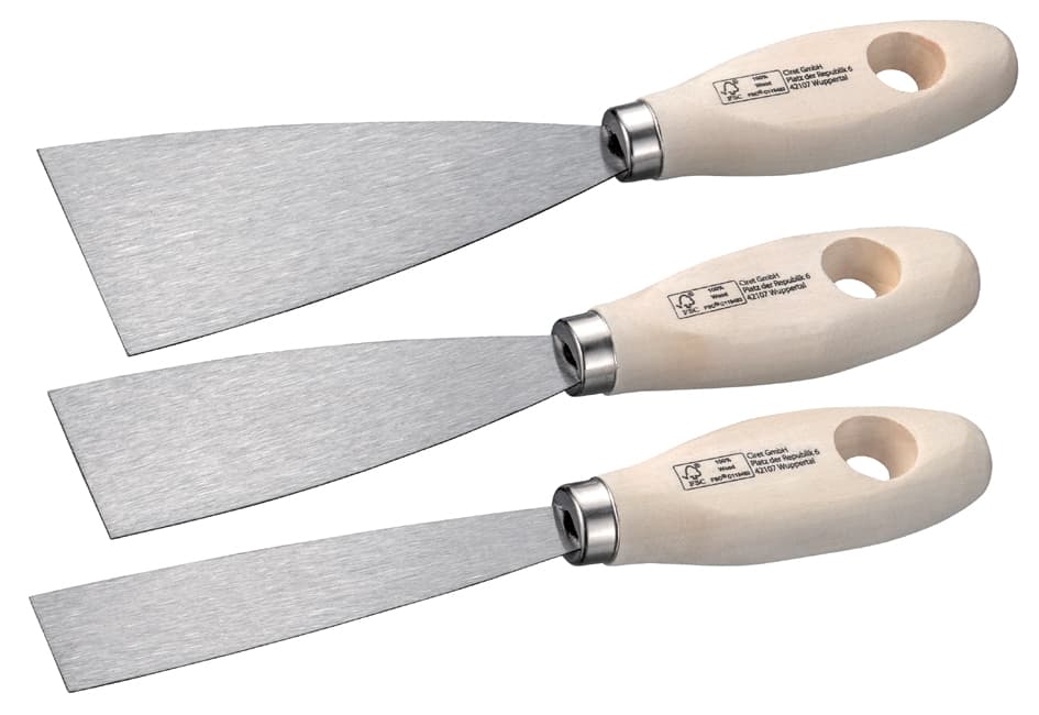 Westex Malerspachtel-Set, Halbflexibel, 3-Teilig