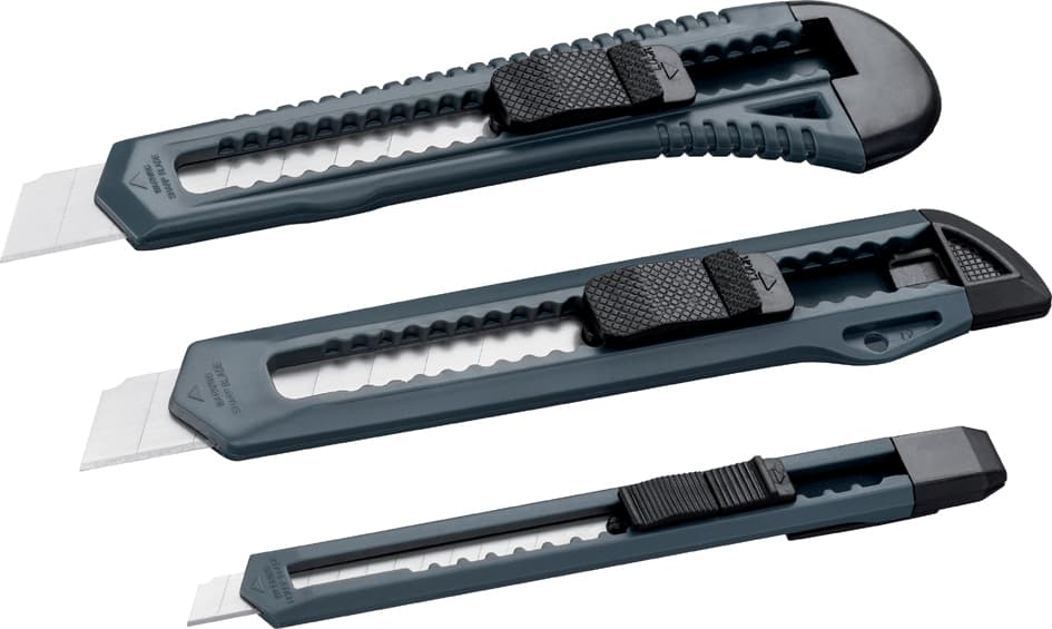 Westex Cutter-Set, Kunststoff, Klinge: 9/18 Mm, 3-Teilig