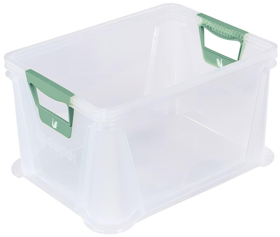 Keeeper Aufbewahrungsbox , Luis, , 20 Liter, Transparent