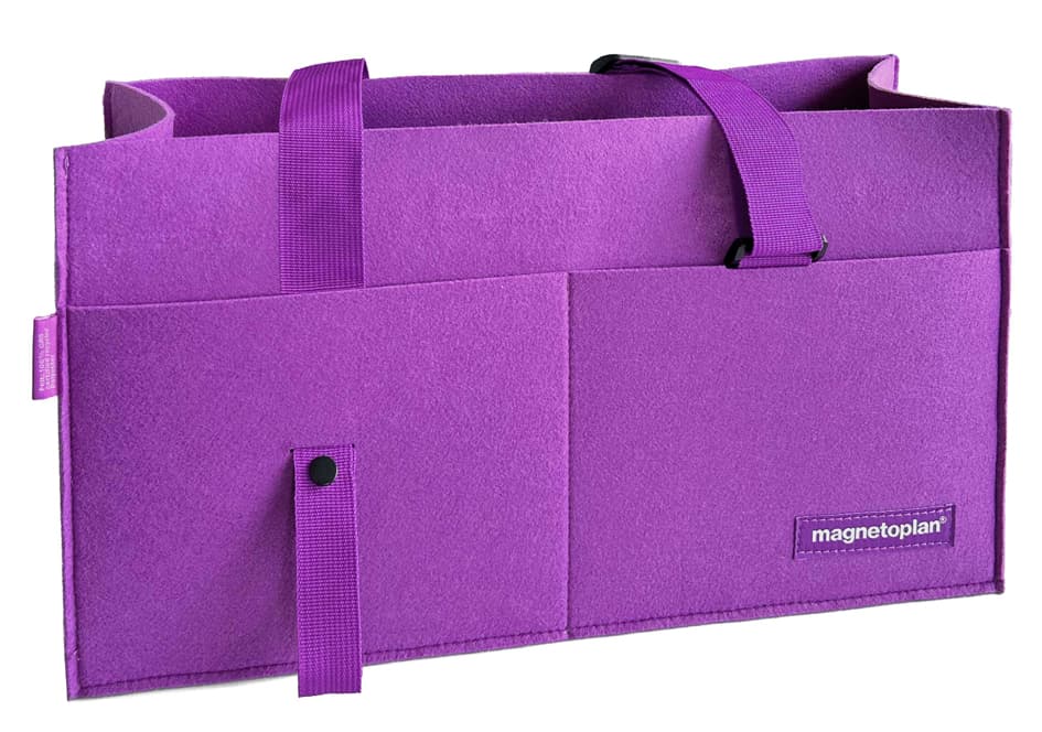 Magnetoplan Filztasche Desk Sharing Bag, Violett