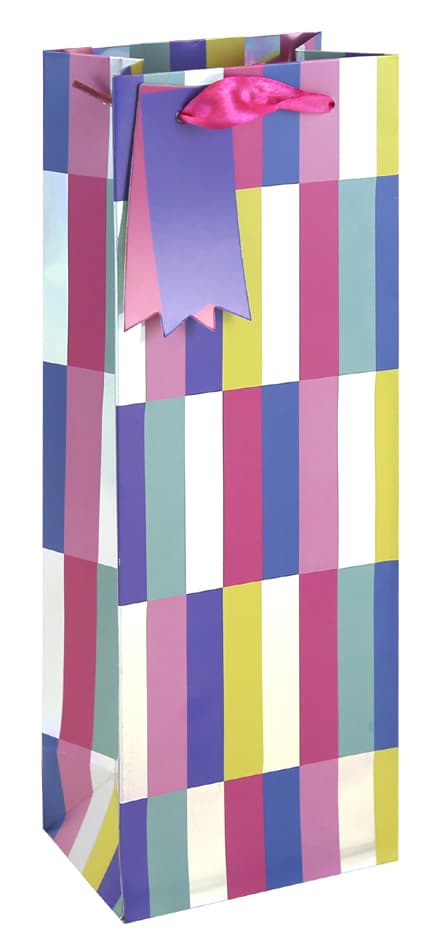 Clairefontaine Flaschentüte , Holografische Streifen,