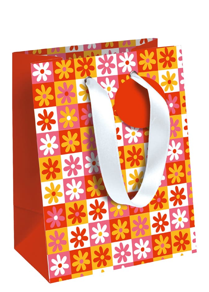 Clairefontaine Geschenktüte , Sunny Flowers, , Klein