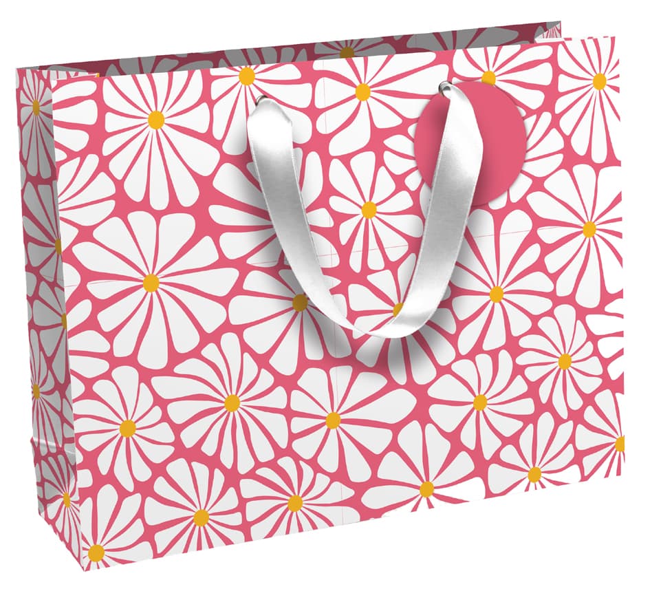 Clairefontaine Geschenktüte , Sunny Flowers, , Groß
