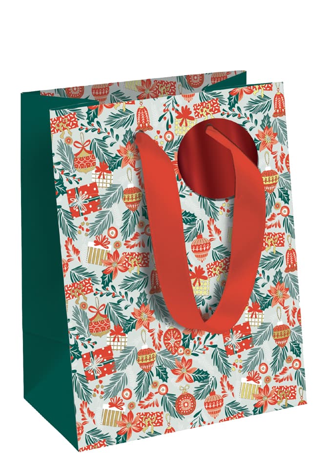 Clairefontaine Weihnachts-Geschenktüte , Fancy Xmas, , Klein