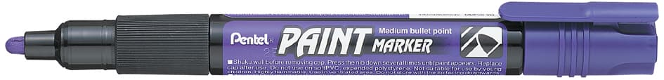 Pentel Lackmarker Paint Marker Mmp20, Violett