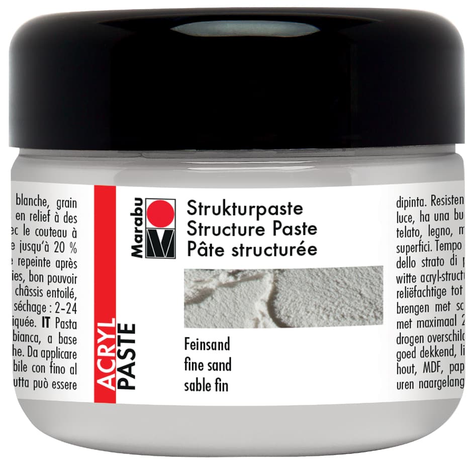 Marabu Acryl-Strukturpaste, 225 Ml, Grobsand