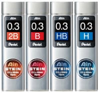Pentel Druckbleistift-Feinmine Ain Stein C273, Härtegrad: B