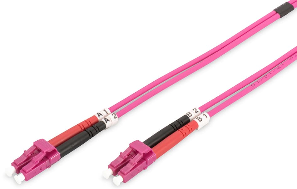 Digitus Lwl Patchkabel, Lc-Duplex - Lc-Duplex, Om4, 7,0 M