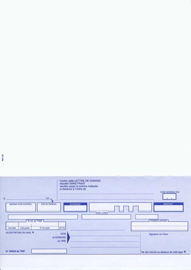 Elve Ries 100 , Lettres De Change,  Mit , Traite Normalisée, ,