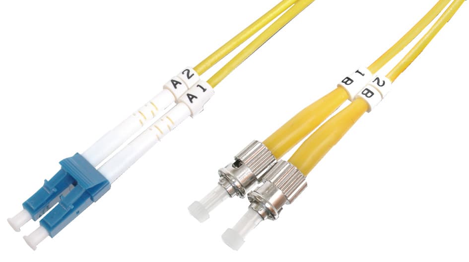 Digitus Lwl Patchkabel, Lc-Duplex - 2 X St, Os2, 2,0 M