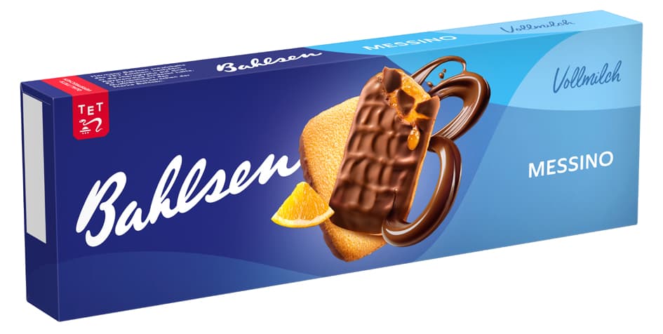 Bahlsen Bisquitgebäck , Messino Vollmilch,