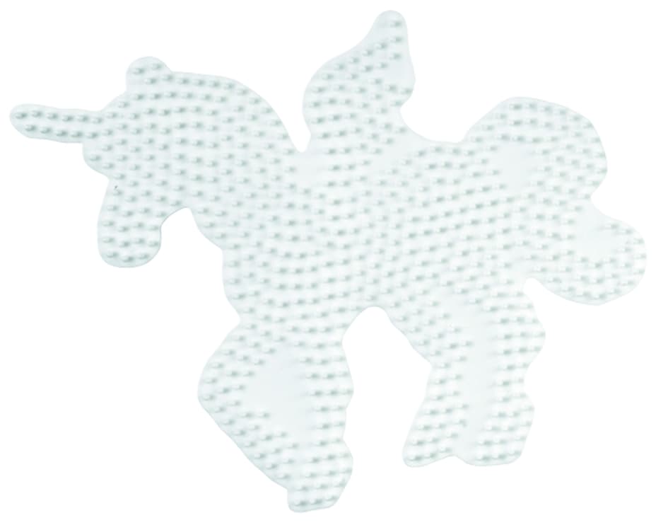 Hama Stiftplatte , Pegasus / Einhorn, , Weiß