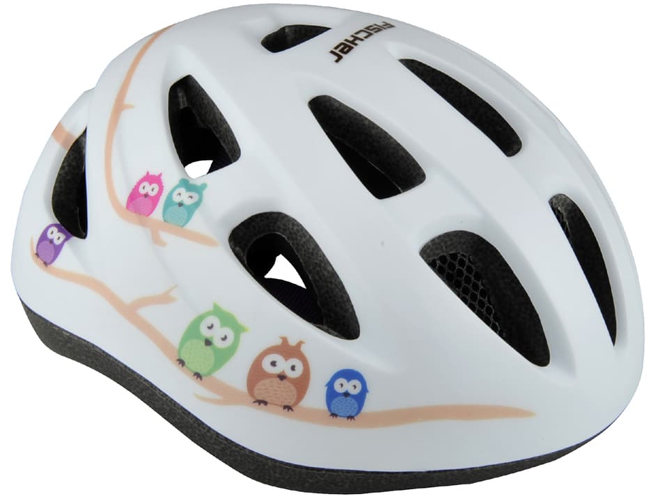 Fischer Kinder-Fahrrad-Helm , Eule, , Größe: S/M