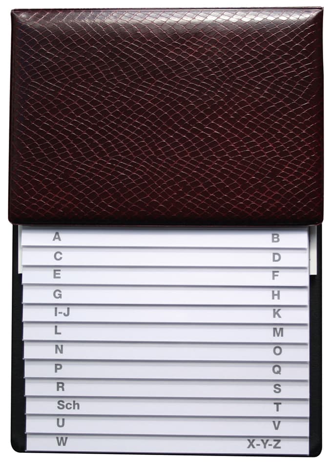 Rnk Verlag Telefonregister, Weinrot, (B)160 X(H)230 Mm