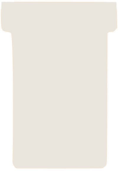 Franken T-Karten, Größe 2 / 48 X 84 Mm, Weiß