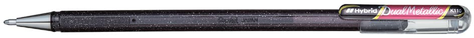Pentel Hybrid Gel-Tintenroller , Dual Pen, , Schwarz/Rot