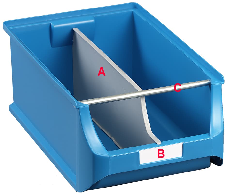 Allit Einsteckschild Für Sichtlagerkasten Profiplus Box 5