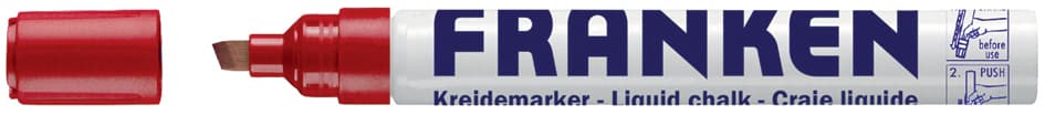 Franken Kreidemarker, Strichstärke: 2-5 Mm, Rot