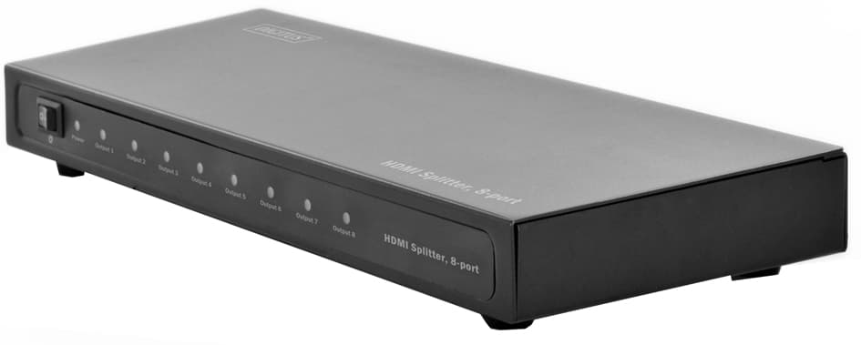 Digitus Hdmi Video Splitter, 8-Fach, Metallgehäuse