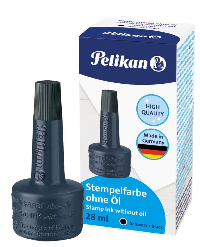 Pelikan Stempelfarbe 4k, Rot, Inhalt: 28 Ml