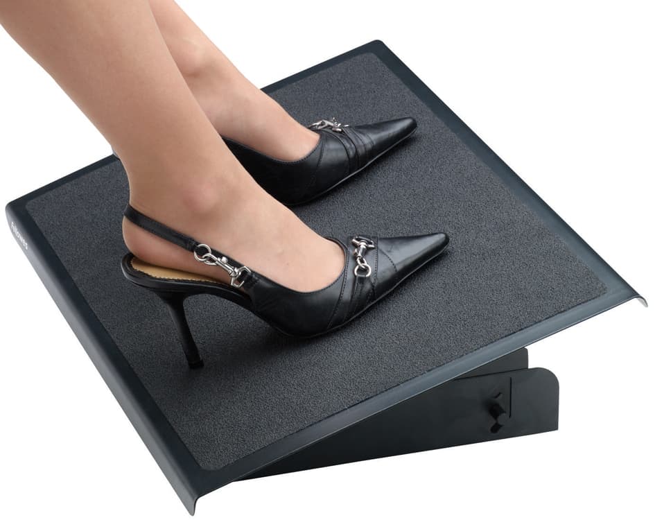 Fellowes Fußstütze Professional Series, Verstellbar, Schwarz