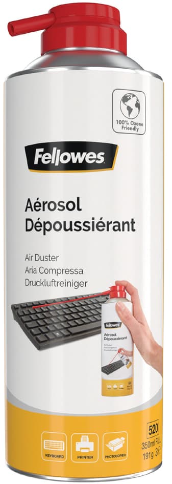 Fellowes Druckluftreiniger, Hfc-Frei, Inhalt: 350 Ml