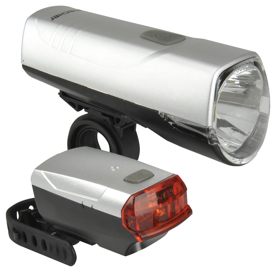Fischer Fahrrad Led-Beleuchtungs-Set 20/10 Lux