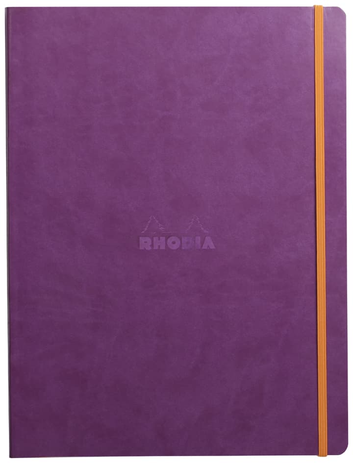 Rhodia Notizbuch Rhodiarama, Din A4+, Liniert, Lila
