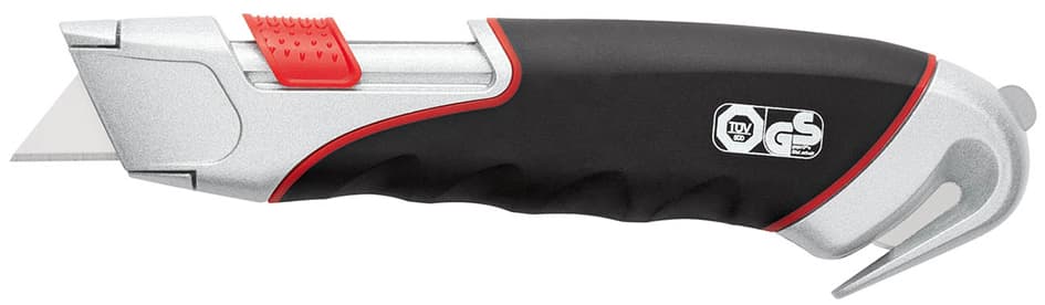 Wedo Super Safety-Cutter, Klinge: 19 Mm, Schwarz/Rot