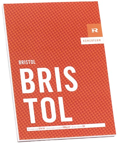 Römerturm Künstlerblock , Bristol, , Din A3, 50 Blatt