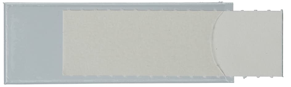 Leitz Sichtfenster Uni-Schildchen, (B)53 X (H)19 Mm, Weiß