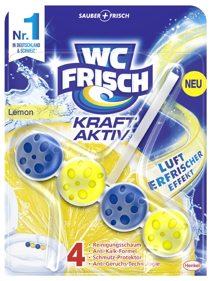 Wc Frisch Kraft Aktiv Wc-Duftspüler Lemon