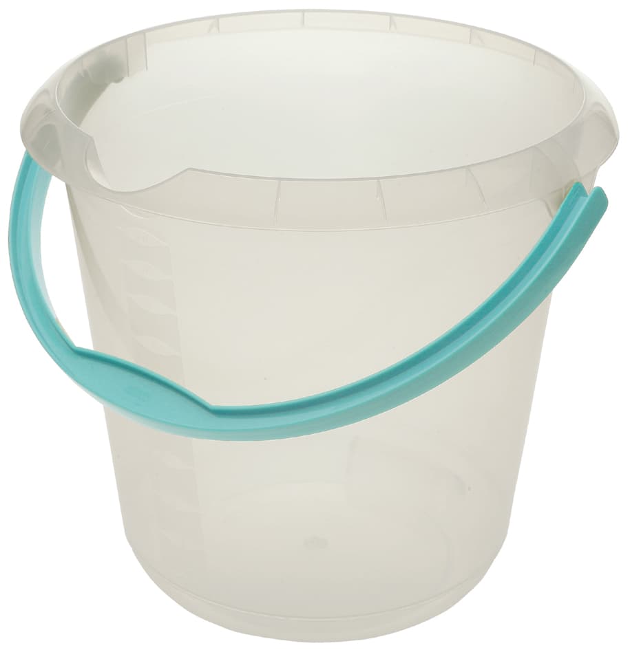 Keeeper Putzeimer , Mika, , Rund, 10 Liter, Transparent