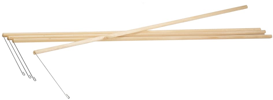 Folia Laternenstab, Aus Holz, Länge: 600 Mm
