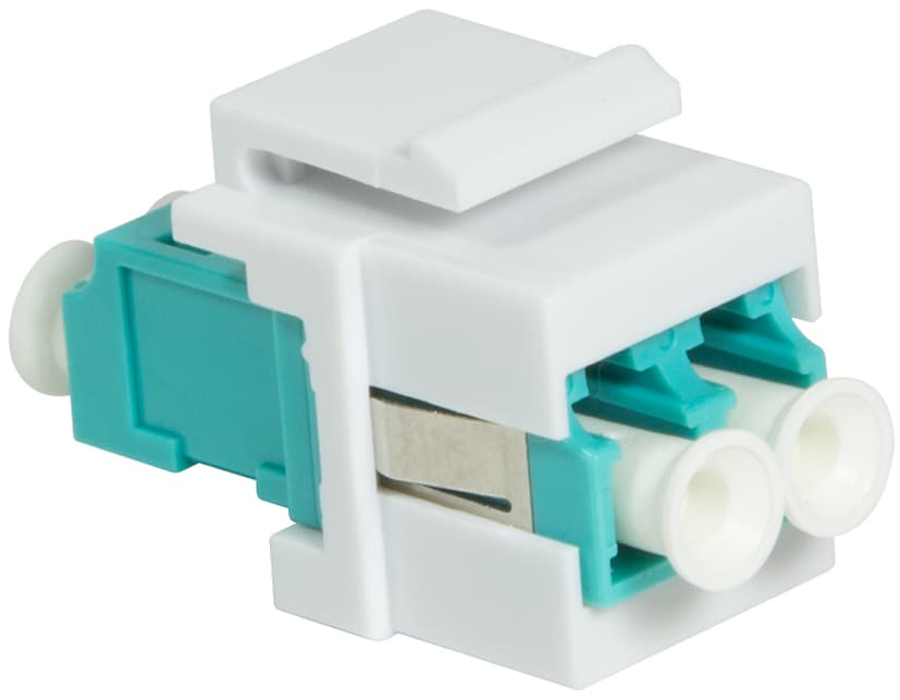 Logilink Lwl Kupplung, 2x Lc-Duplex, Multimode, Aquablau