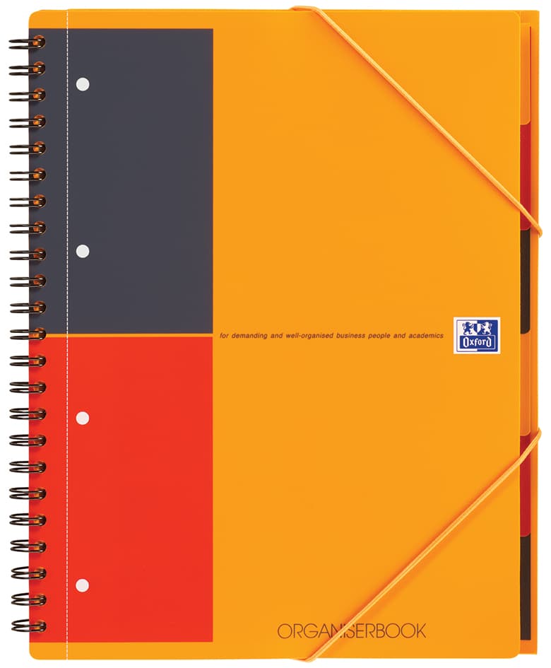 Oxford International Collegeblock , Organiserbook, , Liniert