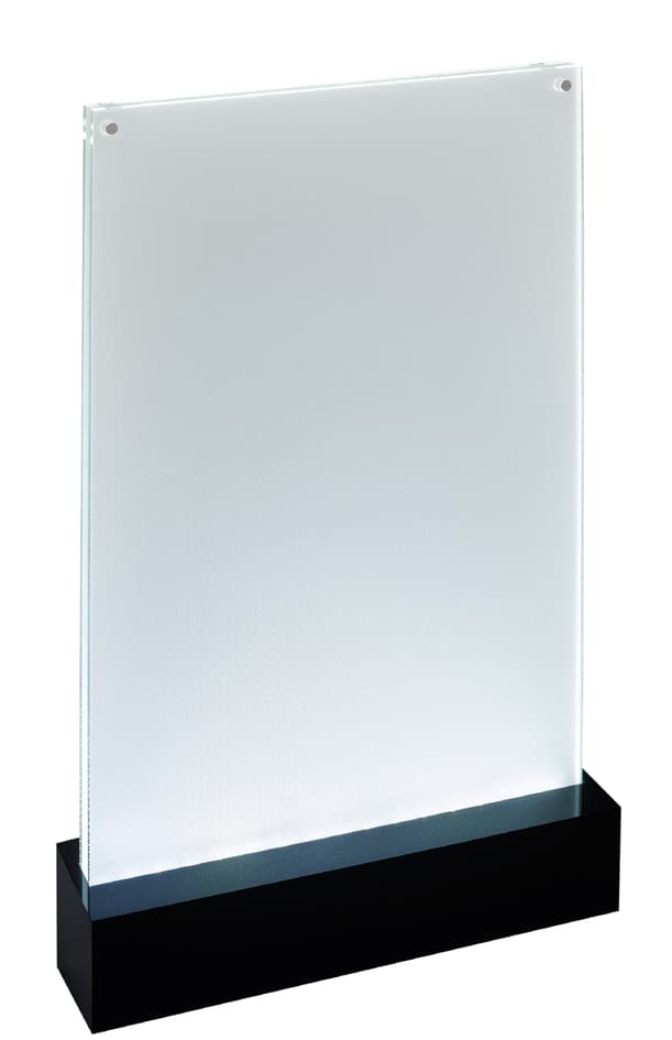 Sigel Led-Tischaufsteller , Luminous, , Acryl, Din A6