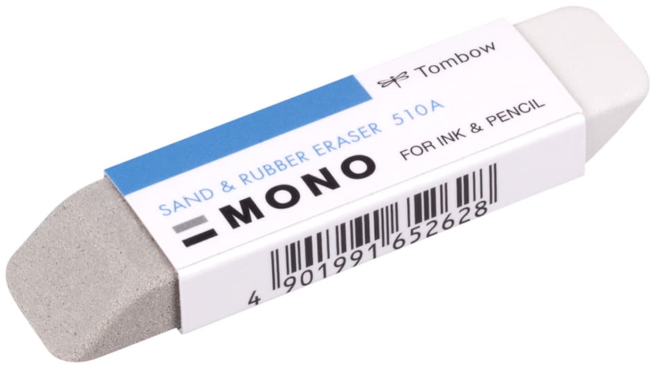 Tombow Naturkautschuk-Kombi-Radierer , Mono Sand & Rubber,
