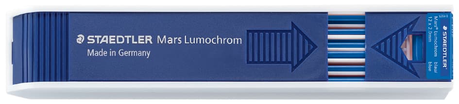 Staedtler Zeichenmine Mars Lumochrom, Blau
