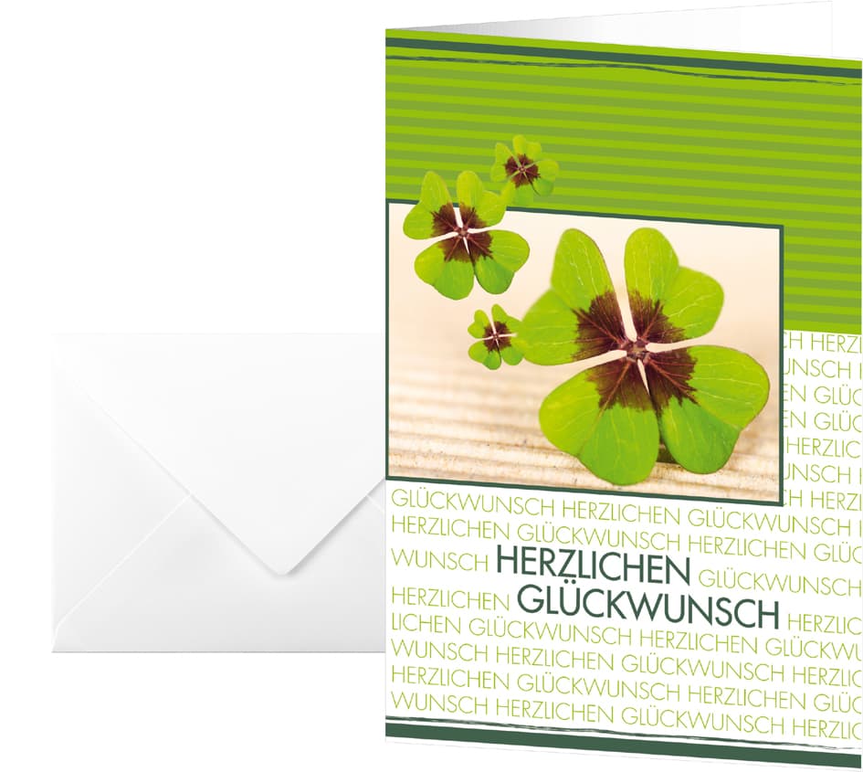 Sigel Glückwunschkarte , Fortune, , (B)115 X (H)170 Mm