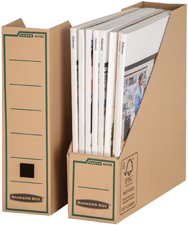 Fellowes Bankers Box Earth Archiv-Stehsammler, Braun