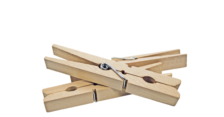 Peggy Perfect Wäscheklammern, Aus Holz, Länge: 75 Mm