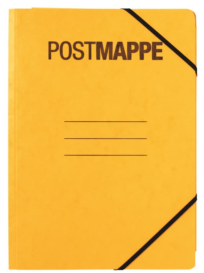 Pagna Postmappe, Din A4, Karton, Gelb