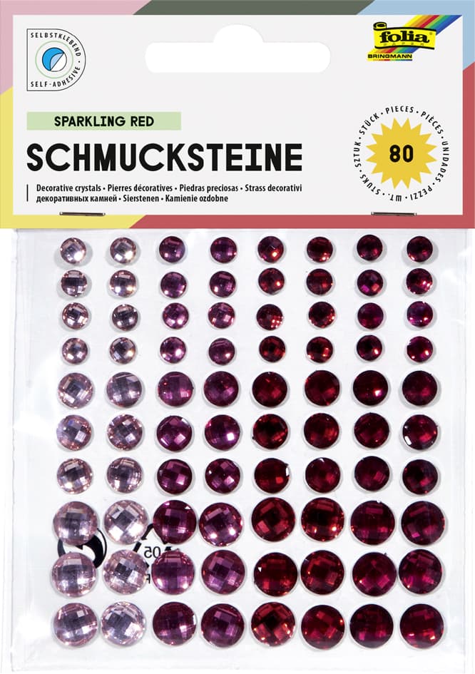 Folia Schmucksteine , Sweet Love, , Selbstklebend