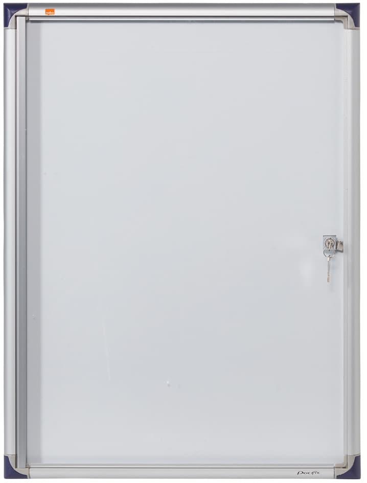 Nobo Schaukasten, Extraflach, Metall-Rückwand, 4 X Din A4