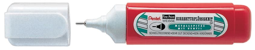 Pentel Feinkorrekturstift Zlc31-Wg, Inhalt: 12 Ml