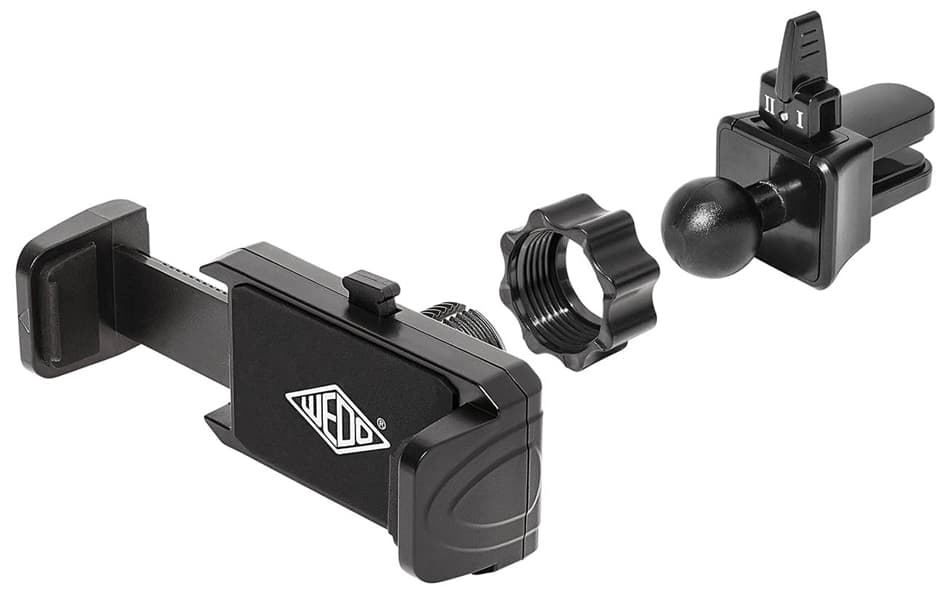 Wedo Smartphone-Kfz-Klemmhalter , Clip-It Plus, , Schwarz